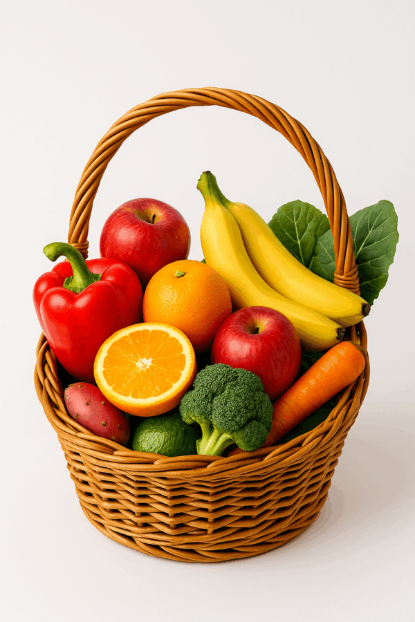 Obst- und Gemüsekorb 5 kg